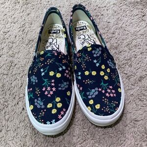 Keds Rifle Paper Co Slip On Shoes, size 7 New